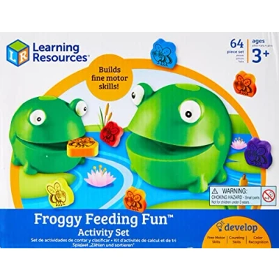 Image de Learning Resources Jeu de motricité fine Froggy Feeding Fun