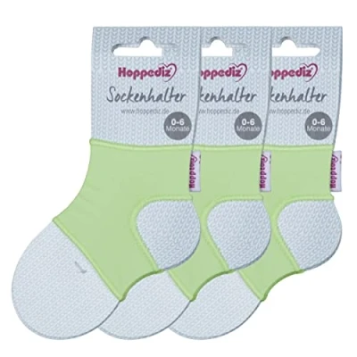 Image de Hoppediz Socks Hop Porte Chaussettes, Vert, Taille Unique Mixte bébé
