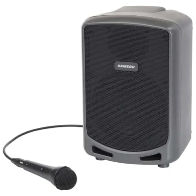 Image de Samson Expedition Express+ Sonorisation Portable 75W Bluetooth avec Microphone Filaire