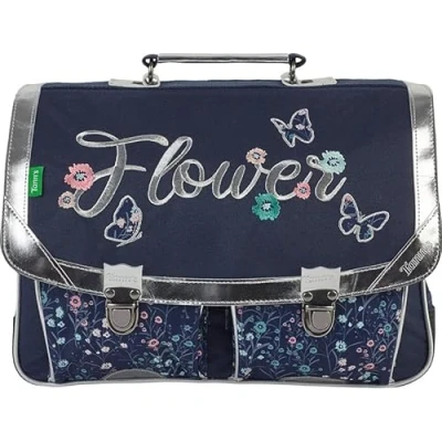 Image de Cartable 38 cm 2 boucles Tann&#039;s Les Fantaisies Carla Bleu