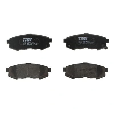 Image de TRW GDB3406 Jeu de plaquettes frein non préparé pour indicateur d&#039;usure MAZDA: MPV 2
