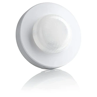 Image de SEBSON® Détecteur de Mouvement Extérieur IP65, Montage en Saillie au Plafond, LED adapté, Capteur Infrarouge, Programmable, Portée 20m / 360