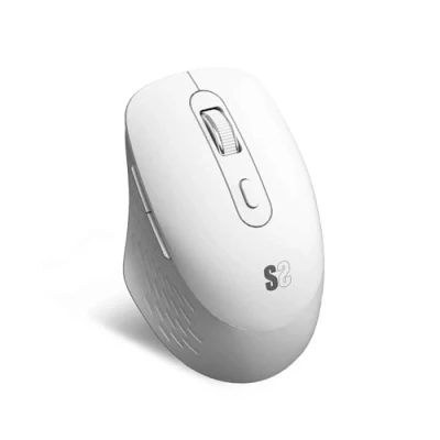 Image de SUBBLIM Curve Ergo Dual Mouse Battery White