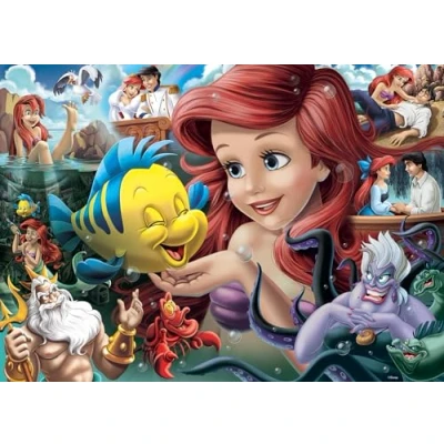 Image de Ravensburger Disney Ariel Princess Heroines No.3 La Petite Sirène Puzzle de 1000 pièces pour Adultes et Enfants à partir 12 Ans, 12000567, Multicolore, Taille Unique