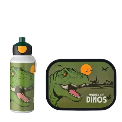 Image de Mepal Lunchset (School Cup &amp; Lunchbox) Campus Pop Up Dino