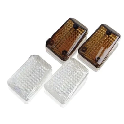 Image de Puig 4043C Clignotants Mini Homologue, Apparence Carbone