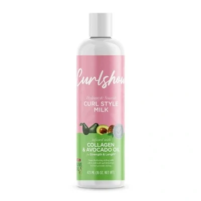 Image de ORS Curlshow Curl Style Milk Lait de coiffage avec glycérine, huile d&#039;avocat et beurre karité 473 ml Produit coiffant hydratant brillant
