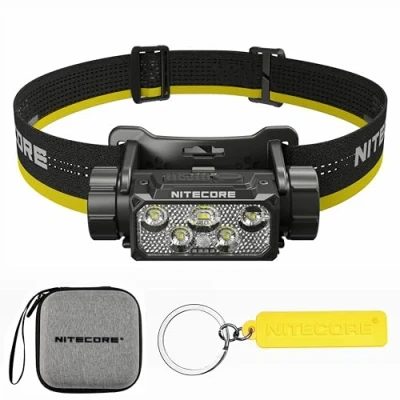 Image de Nitecore HC70 UHE 1600 lumens Lampe frontale de travail haute performance rechargeable USB C