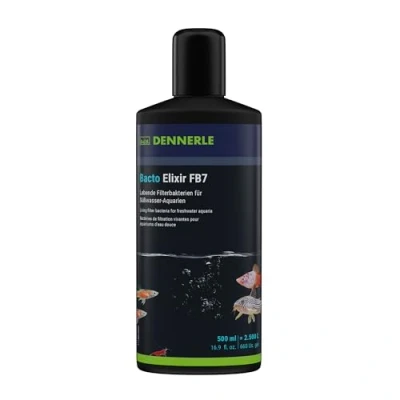 Image de Dennerle Bacto Elixir FB7 500 ML conditionneur d&#039;eau pour Une Eau Saine et Claire, polluant réducteur de mulm