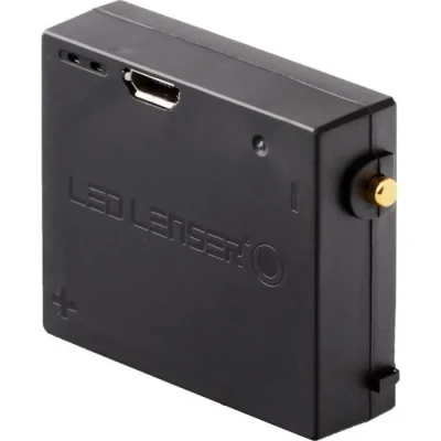 Image de Lampe LED LENSER SEO ZWEIBRÜDER avec batterie Pour voir Enfant Noir
