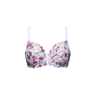 Image de Sans Complexe ARUM Mosaic Soutiengorge à armatures White candy red, Femme, Taille: 80C, red