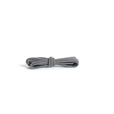 Image de Kaps Lacets Ronds et Fins, en 100% Coton de Qualité pour Chaussures Élégantes Décontractées, 2 mm Largeur, 1 Paire (60 cm 24 inch 3 to 4 Paires Œillets/ 84 gris foncé)