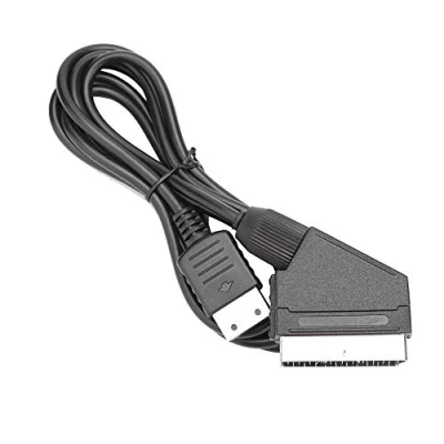 Image de helpers lab Câble Cordon AV RGB avec Péritel boîtier de Couleur pour PS3 / PS2 PSOne PAL