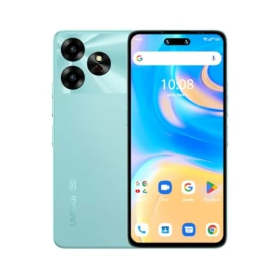 Image de UMIDIGI 2024 G6 Telephone Portable 5G, 12Go(6+6)+128Go/TF 1TB，Android 13 Smartphone 5G，6.57&quot; 90Hz HD+，Dimensity 6100+5G，50MP Caméra，5000mAh Telefone Dual SIM GPS/OTG/BT5.3/NFC/Fingerprint/Face ID/Vert