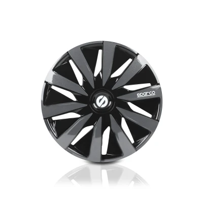 Image de SPARCO LAZIO SPC1591BKGR Enjoliveurs 15Pouces noir, gris