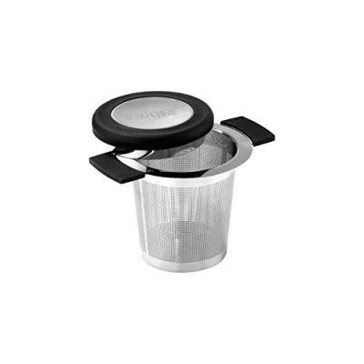 Image de La Cafetière Infuseur à Thé Métal avec Couvercle