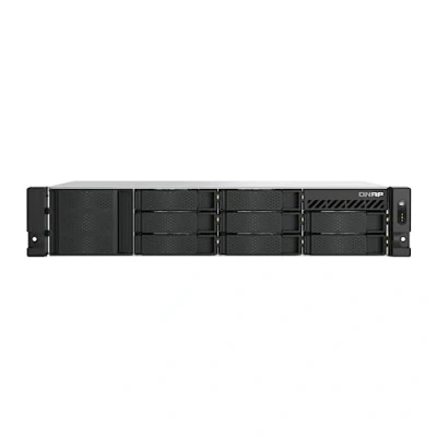 Image de QNAP NAS TS 855eU 8G 8bay 2HE (2U Rack Mount avec Faible Profondeur de Montage et Puissance calcul 8 Core pour Une virtualisation optimisée)