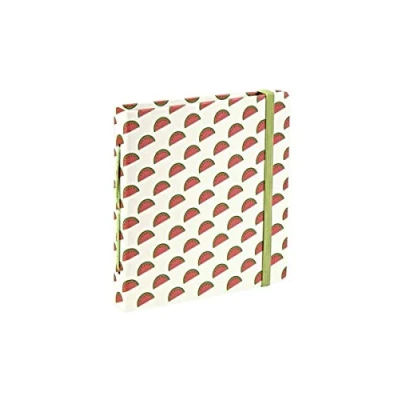 Image de Hama album photo à pochettes &quot;Melons&quot; (format de 11,7 cm x 12,7 cm, pour 56 instantanés, photos jusqu&#039;à 5,4 8,6 28 pages, élégant, insertion latérale) Multicolore