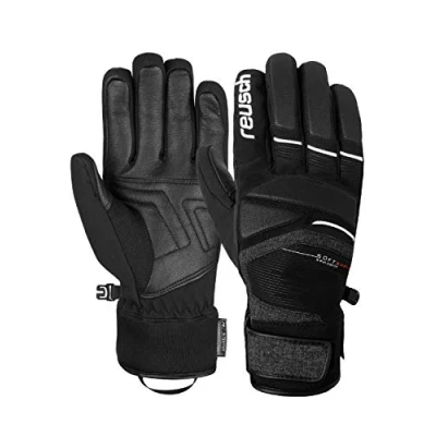 Image de Reusch Storm R tex XT Handschuhe Gants pour Homme, Noir/Blanc, 8.5
