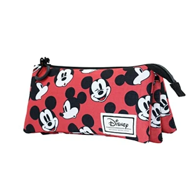 Image de Karactermania Mickey Mouse Blinks Triple Large Trousse pour enfants, Taille: One Size, Rojo