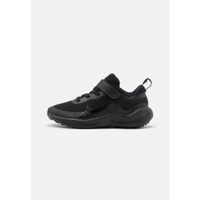 Image de Nike Performance Revolution 7 Unisex Chaussures de running neutres pour enfants, Taille: 27.5, Black/anthracite Tissu / matière synthétique