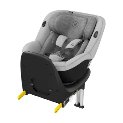 Image de Maxi Cosi Mica Siège Auto Pivotant 360, ISOFIX, de la Naissance jusqu&#039;a 4 ans environ, Authentic Grey