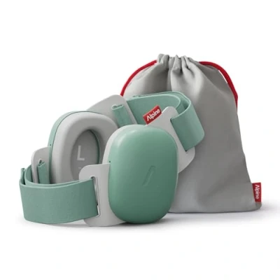 Image de Alpine New Muffy Baby 24 dB, Certifiée CE Protection Auditive Innovante pour Bébés et Enfants Jusqu’à 4 Ans, Confort Ultime, Voyages, Feux d&#039;artifice, Spectacles Vert