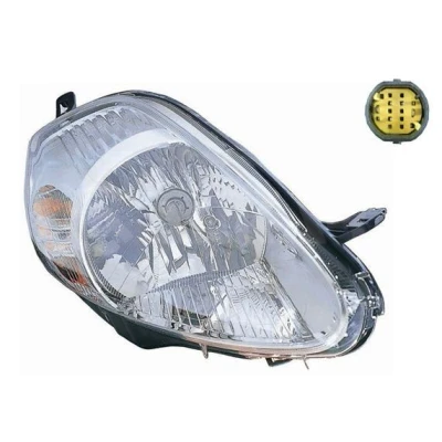 Image de ALKAR 2766349 Phares droit W5W, H4, PY21W avec moteur électrique FIAT: Grande Punto 3/5 portes, ABARTH: