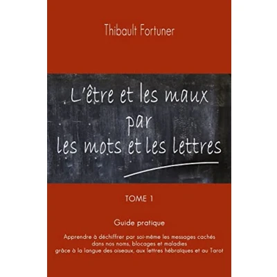 Image de L&#039;être et les maux par mots lettres: Guide pratique : Apprendre à déchiffrer soi même messages cachés dans no... Livre d’occasion