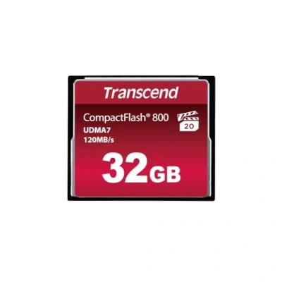 Image de Transcend 32 Go Carte Mémoire CompactFlash (CF) UDMA 7 800x TS32GCF800