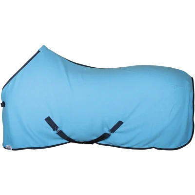 Image de Harry&#039;s Horse Couverture Fleece Colors turquoise Longueur du dos: 95 cm &amp; bas 145
