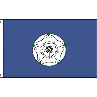 Image de AZ FLAG Drapeau Comté de Yorkshire Ancien 150x90 cm County Of York Angleterre 100% Polyester Avec Oeillets Métalliques Intégrés Pavillon 110 g
