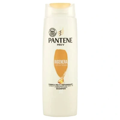 Image de Pantene Pro V Shampooing régénère et protège, cheveux faibles ou endommagés, 225 ml