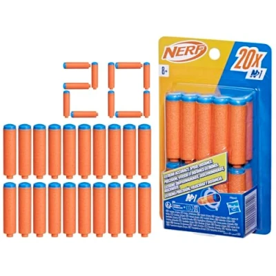 Image de Nerf N Series 20 fléchettes N1
