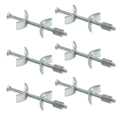 Image de LouMaxx Raccord Plan de Travail Connecteur Meubles, 100 mm 6 pcs. Joint Cuisine Vis Assemblage Meuble Ferrure d&#039;Assemblage Solution Sûre et Stable