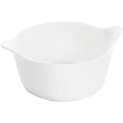 Image de Luminarc Ramequin rond Blanc Smart Cuisine Carine 250C Verre Innovant Léger et Extra Résistant Nettoyage Facile Fabrication en France Dimensions 11 cm