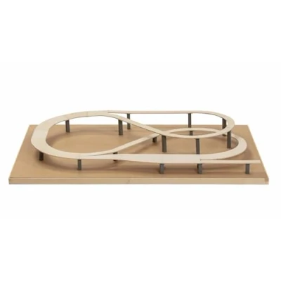 Image de NOCH® Easy Track® Mittelberg Kit de Construction Voie Échelle 1:160 pour Modélisme Trace N Extensible et Flexible