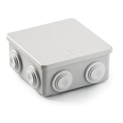 Image de Famatel Boitier étanche IP55 Couvercle Avec vis cônes 100 x 45 Gris