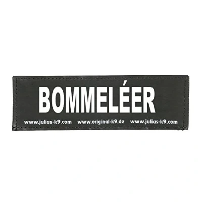 Image de Patchs interchangeables, 1 Paire, BOMMELÉER, Taille: S, Noir