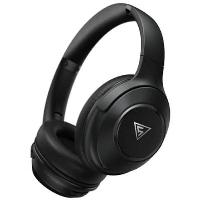Image de DOQAUS Casque Bluetooth 70H avec 3 Modes EQ,Bluetooth 5.3, sans Fil Durée Lecture, Cache Oreilles protéines Souples, stéréo HiFi Microphone pour Voyage/Travail/Vie