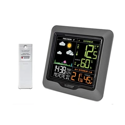 Image de La Crosse Technology WS6822 Station Météo avec écran LCD coloré Silver