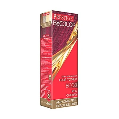 Image de Vips Prestige Teinture semi permanente BeColor Rouge Cerise BC08, sans ammoniaque ni peroxyde