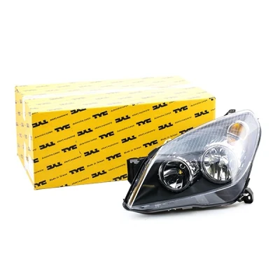 Image de TYC 20 0390 05 2 Phares gauche H1, H7 avec moteur électrique, porte lampe OPEL: Astra H Caravan, 3/5 portes, GTC oscaro, mister