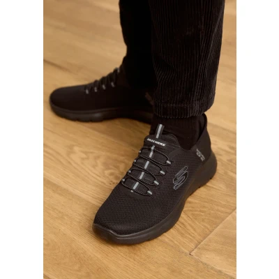 Image de Skechers Sport Summits Baskets basses, Homme, Taille: 39, Black Polyester