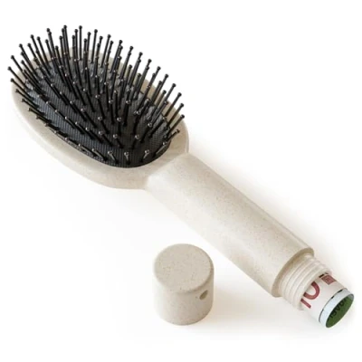 Image de Evergreen Labs brosse à cheveux avec compartiment secret cache argent, clés, de voyage Tirelire discrète pour objets valeur Coffre fort caché