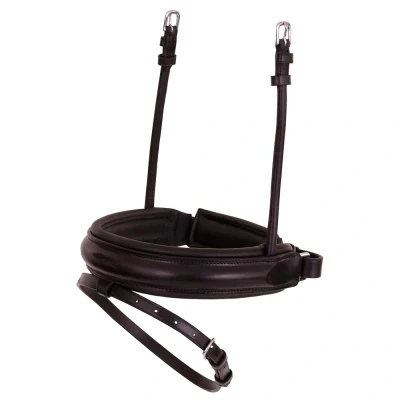 Image de BR Muserolle extra large SD avec cordon de serrage Cob / Argent Noir