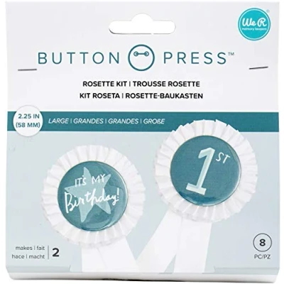 Image de We R Memory Keepers 661354 WR Button Press 2 rosaces 58mm