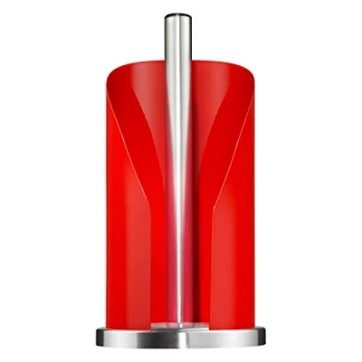 Image de Wesco 322104 02 Porte Rouleau Stainless Steel/Sheet Steel, Rouge, 9 x 12 16 cm