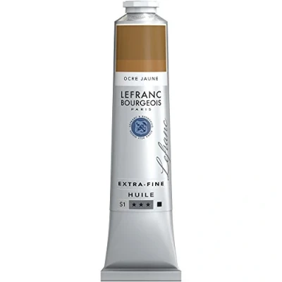 Image de Lefranc Bourgeois Huile 200ml Ocre Jaune