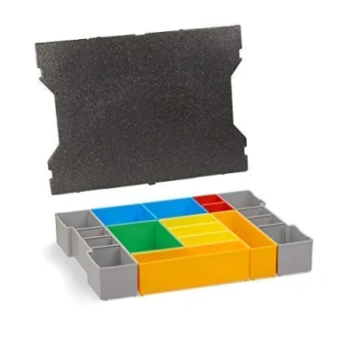 Image de Boîte de Cloisonnement Inserts Système Classement avec Tampons Couverture pour Bosch Sortimo L BOXX 102 aussi Adapté le Nouveau G4 Modèle G4, H3